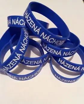 silikonový náramek Házená Náchod